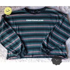 Emotionless Striped Long Sleeve
